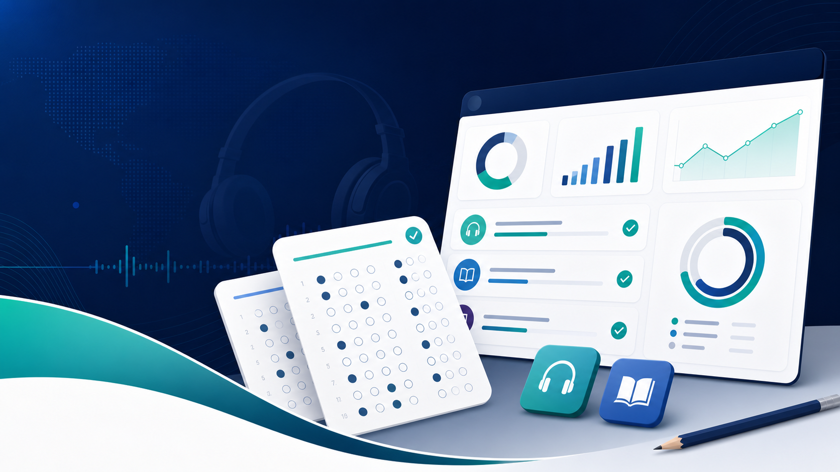 Interface de preparation TOEIC